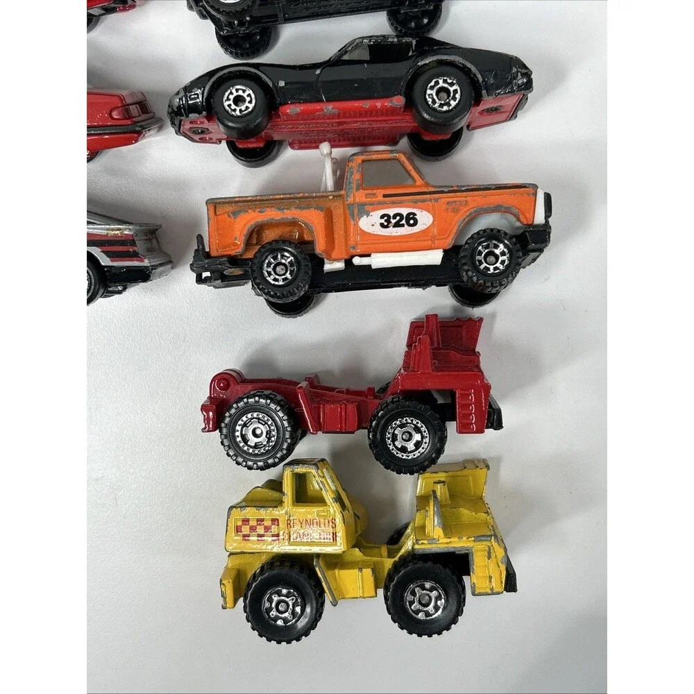 Vtg Matchbox Superfast Lot Turbo Z Mustang Corvette Audi Chevy Land Rover Mazda